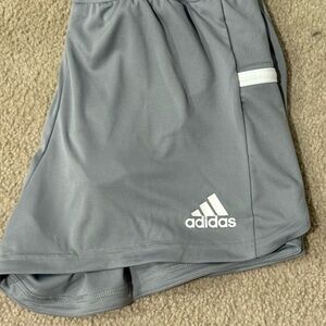 Adidas Gray Athletic Shorts 5inch